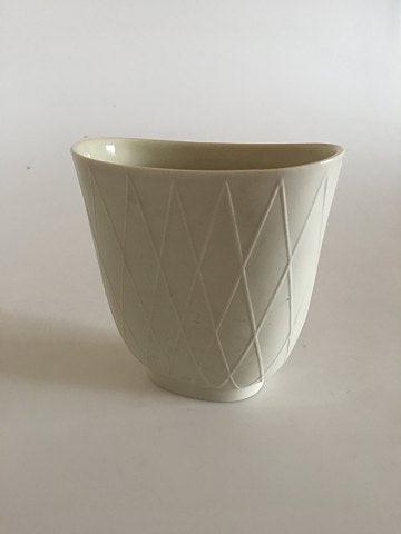 Cremefarvet Retro Moderne Vase fra Rosenthal - Danam Antik