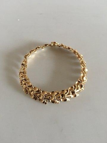 Georg Jensen 18K Guld Armbånd No 306 - Danam Antik