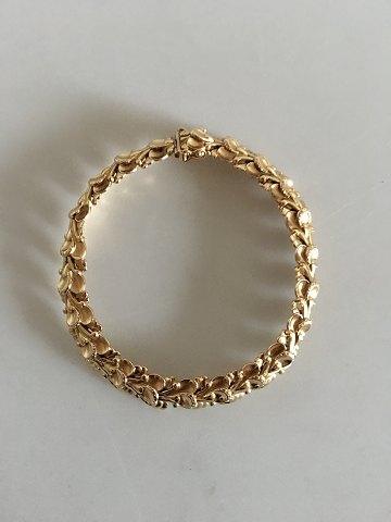 Georg Jensen 18K Guld Armbånd No 306 - Danam Antik