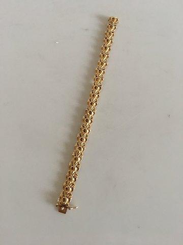 Georg Jensen 18K Guld Armbånd No 306 - Danam Antik