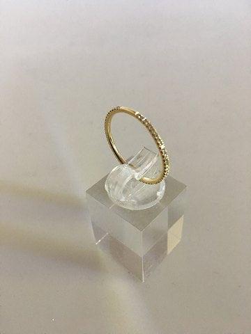 Georg Jensen 18K Guld Brilliant Ring No. 622 - Danam Antik