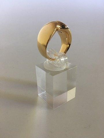 Georg Jensen 18K Guld Nanna Ditzel Ring No 100 / 1100 - Danam Antik