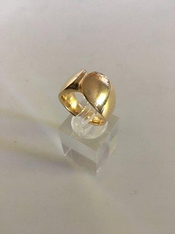 Georg Jensen 18K Guld Nanna Ditzel Ring No 100 / 1100 - Danam Antik