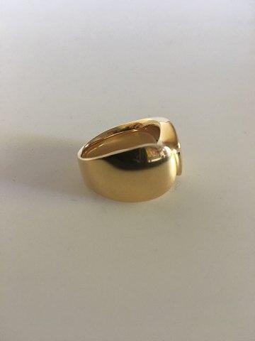 Georg Jensen 18K Guld Nanna Ditzel Ring No 100 / 1100 - Danam Antik