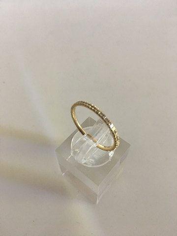 Georg Jensen 18K Guld og Brilliant Ring - Danam Antik