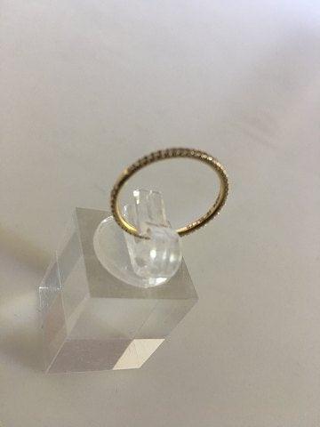 Georg Jensen 18K Guld og Brilliant Ring - Danam Antik