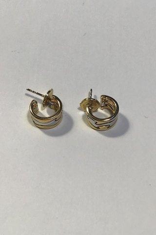 Georg Jensen 18K Guld Ørestikker Fusion - Danam Antik