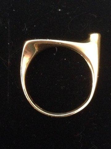 Georg Jensen 18K guld Ring med Diamant - Danam Antik