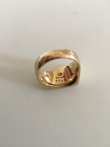 Georg Jensen 18K Guld Ring No 1141 af Henning Koppel - Danam Antik