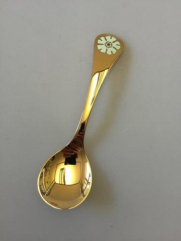 Georg Jensen Årsske i forgyldt Sterling Sølv 1981 - Danam Antik