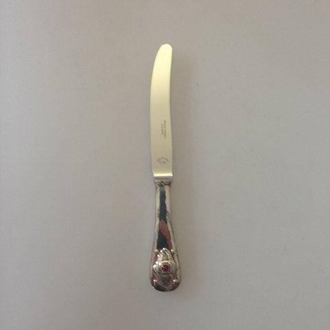 Georg Jensen Jubilæums Børnekniv i Sterling Sølv med sten måler 16,8cm - Danam Antik