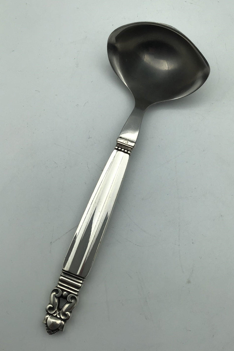 Georg Jensen Konge Sterling Sølv Sovseske No. 154. - Danam Antik