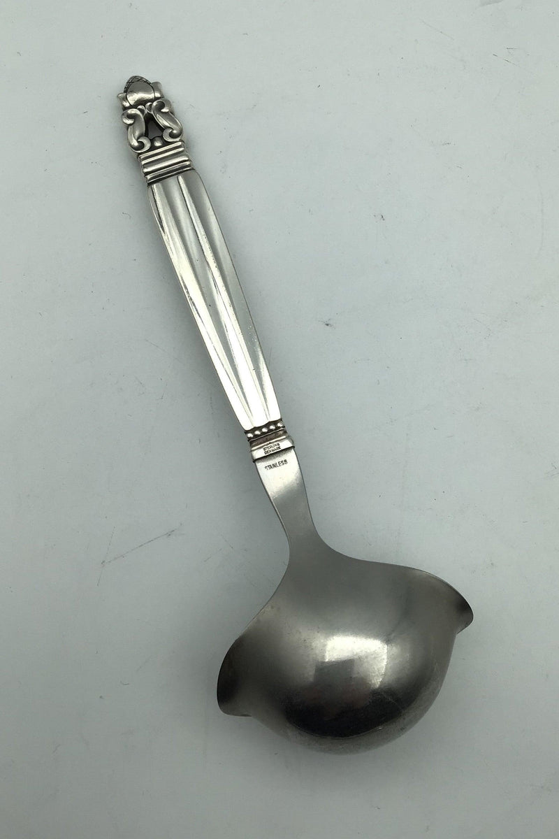 Georg Jensen Konge Sterling Sølv Sovseske No. 154. - Danam Antik