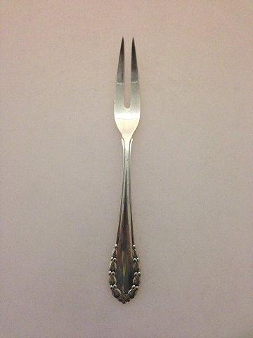 Georg Jensen Liljekonval Sterling Sølv Kødgaffel No 143 - Danam Antik