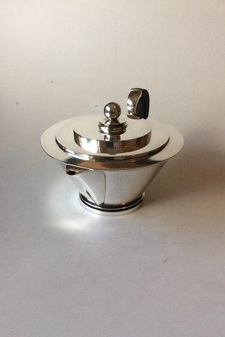 Georg Jensen "Pyramide" Sterling Sølv Tekande No. 600 B - Danam Antik