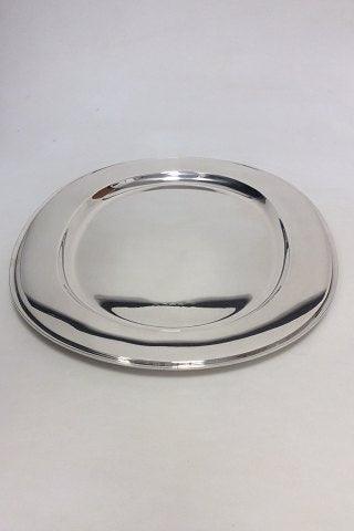 Georg Jensen Pyramide Sterling Sølv Vildt Fad med låg no 600 S & T - Danam Antik