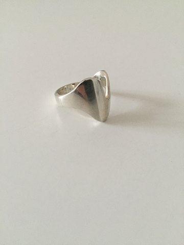 Georg Jensen Sterling Silver Ring No A77B - Danam Antik