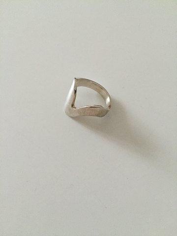 Georg Jensen Sterling Silver Ring No A77B - Danam Antik