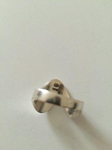 Georg Jensen Sterling Silver Ring No A77B - Danam Antik