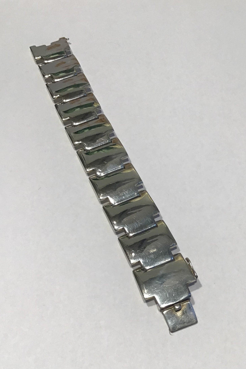 Georg Jensen Sterling Sølv Armbånd No 73 Sigvard Bernadotte - Danam Antik