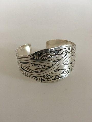 Georg Jensen Sterling Sølv Armring No 55 - Danam Antik