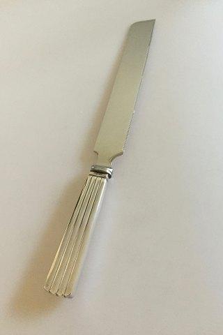 Georg Jensen Sterling Sølv Bernadotte Brødkniv No 137 - Danam Antik