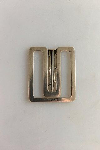 Georg Jensen Sterling Sølv Bernadotte Penge Clip No 289 - Danam Antik