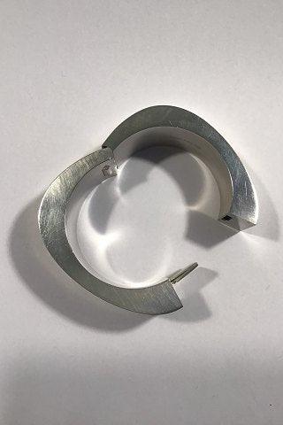 Georg Jensen Sterling Sølv Bred Armring Extra No 422 - Danam Antik