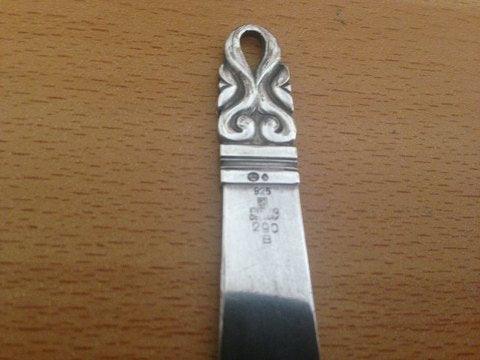 Georg Jensen Sterling Sølv Brevåbner No 290B - Danam Antik