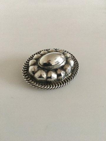 Georg Jensen Sterling Sølv Broche No 155 - Danam Antik