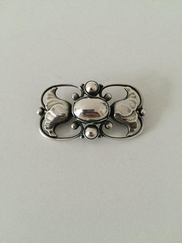 Georg Jensen Sterling Sølv Broche No 236A - Danam Antik