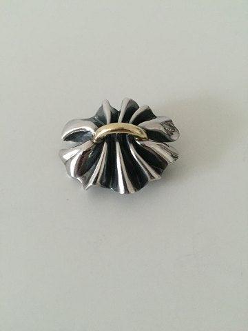 Georg Jensen Sterling Sølv Broche No 400 - Danam Antik