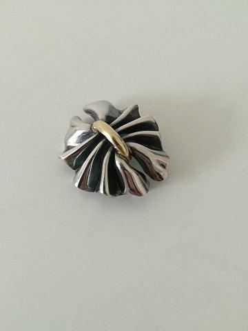 Georg Jensen Sterling Sølv Broche No 400 - Danam Antik