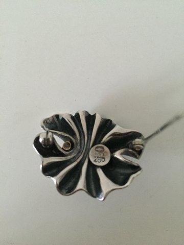 Georg Jensen Sterling Sølv Broche No 400 - Danam Antik