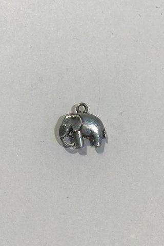 Georg Jensen Sterling Sølv "Charm" Elefant - Danam Antik