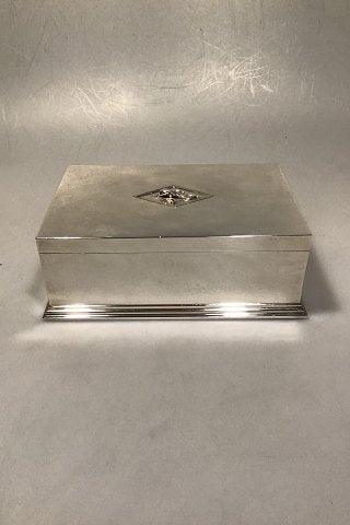 Georg Jensen Sterling Sølv Cigaræske/Humidor No 257 - Danam Antik