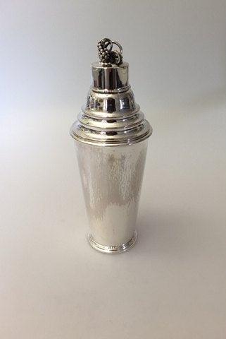 Georg Jensen Sterling Sølv Cocktail Shaker by Harald NIelsen fra 1945-1951 No 462D - Danam Antik