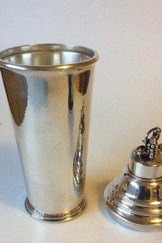 Georg Jensen Sterling Sølv Cocktail Shaker ekstra Stor no. 462B - Danam Antik