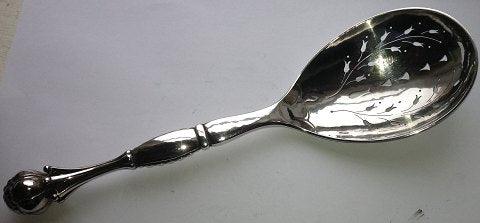 Georg Jensen Sterling Sølv Gennembrudt Serveringsske No 38 - Danam Antik