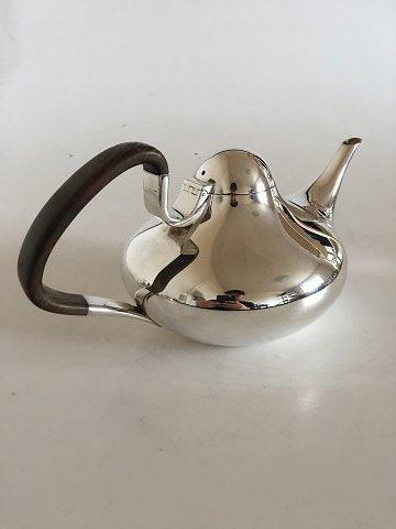 Georg Jensen Sterling Sølv Henning Koppel Te og Kaffesæt med Bakke No 1017 - Danam Antik