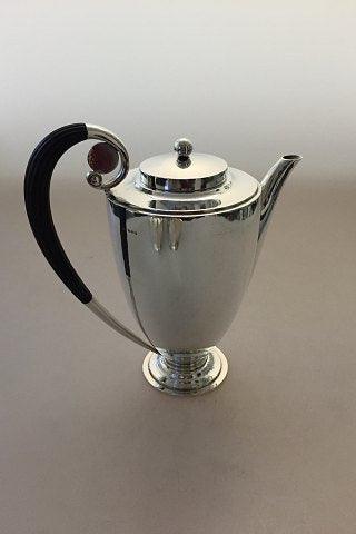 Georg Jensen Sterling Sølv Kaffesæt med Flødekande og Sukkerskål No 321 - Danam Antik