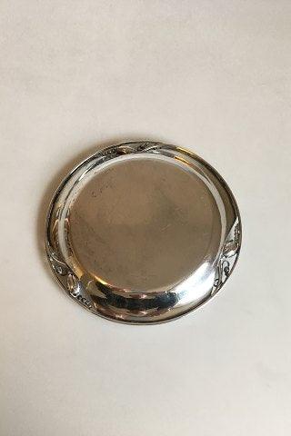 Georg Jensen Sterling Sølv Magnolia Rund Bakke No 2B - Danam Antik