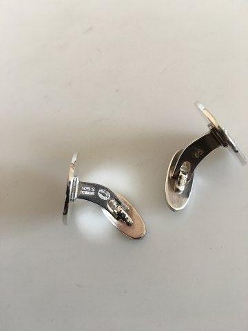 Georg Jensen Sterling Sølv Manchetknapper No 68 med Københavns Logo - Danam Antik