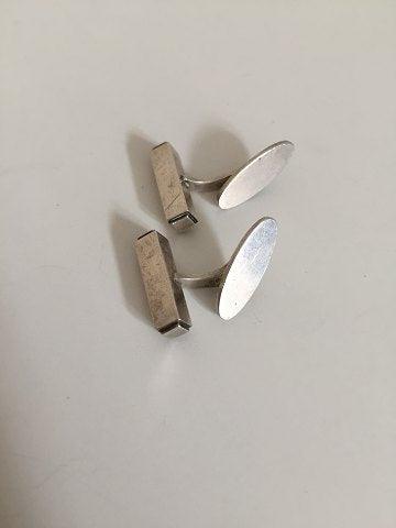 Georg Jensen Sterling Sølv Manchetknapper No 95 - Danam Antik