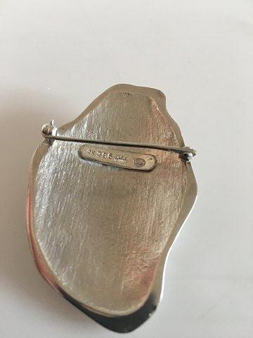 Georg Jensen Sterling Sølv Ole Kortzau Broche No 396 - Danam Antik