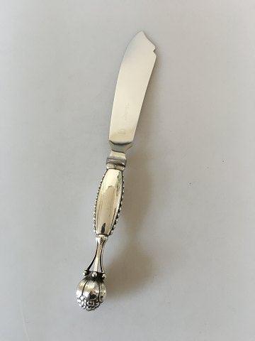 Georg Jensen Sterling Sølv Ornamental Lagkagekniv No 38 - Danam Antik