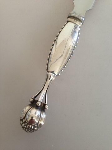 Georg Jensen Sterling Sølv Ornamental Lagkagekniv No 38 - Danam Antik