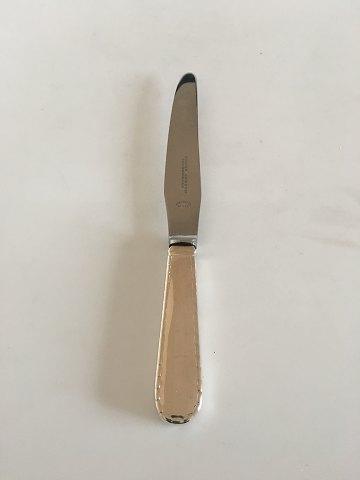 Georg Jensen Sterling Sølv Perle Stor Spisekniv 24.6 cm - Danam Antik