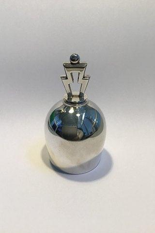 Georg Jensen Sterling Sølv Pyramide Bordklokke No 174 - Danam Antik