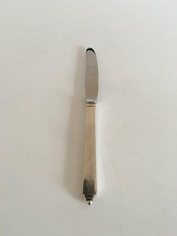 Georg Jensen Sterling Sølv Pyramide Frokostkniv No 024 - Danam Antik